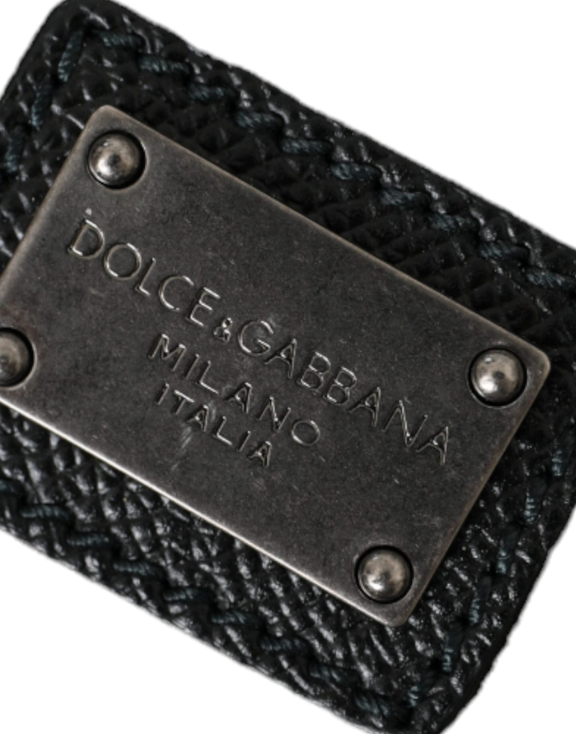 Dolce & Gabbana Koyu Gri Naylon #DGFamily Patch Erkek Sırt Çantası